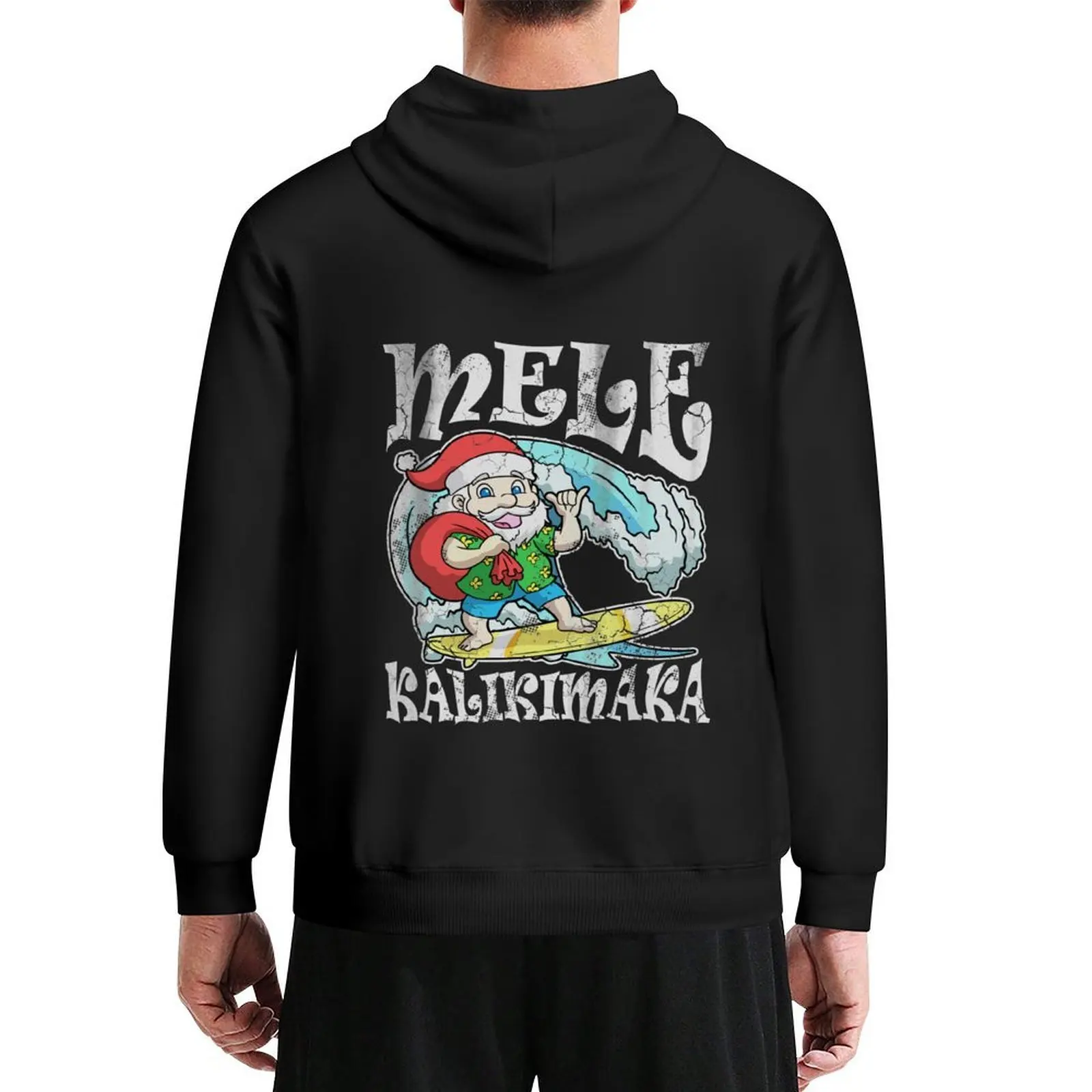 

Mele Kalikimaka Hawaiian Christmas Hawaii Hoodie men wear men's coat korean style clothes new in hoodies & sweat-shirt