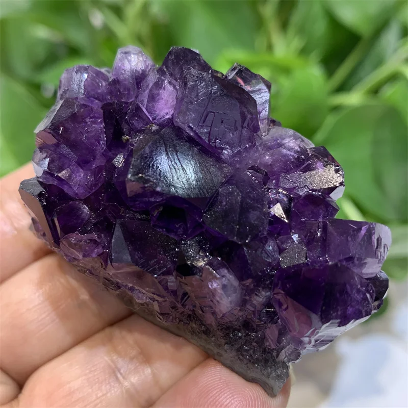 99g Natural Raw Amethyst Quartz Cluter Druzy Healing Crystal Gemstone Stones Healing Carving Craft For Room Decor