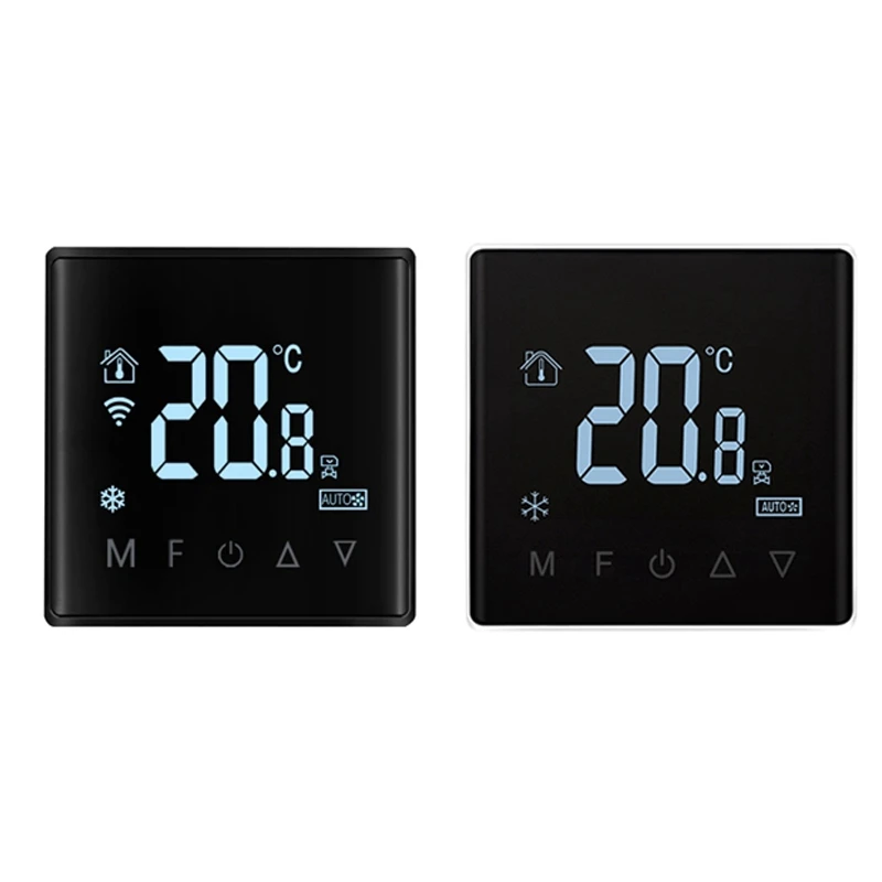 Tuya Zigbee Wifi Smart Thermostat Smart Home Temperature Regulator WIFI Air Conditioning Floor Heating Thermostat Black