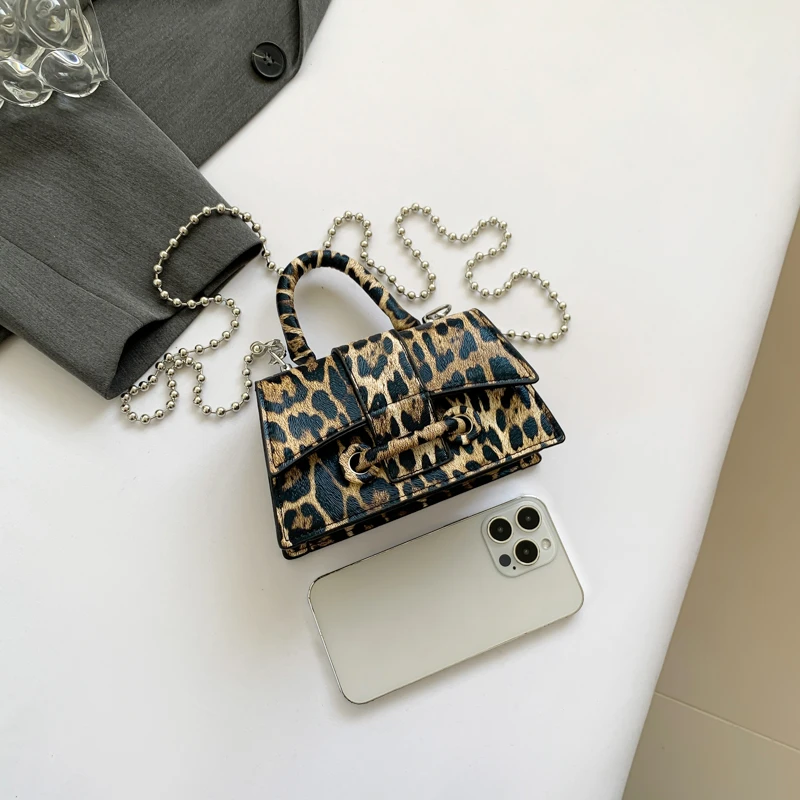 Mini Leopard Bag Evening Clutch Crossbody Sling Purse Chic Women\'s Shoulder Bag Elegant Square Bag Luxury Designer Brand