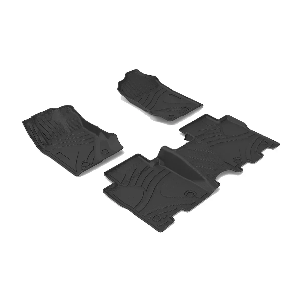 

Для Ford Bronco 2021-2023 автомобильный напольный коврик из термопластичного эластомера резиновые водонепроницаемые Нескользящие аксессуары для автомобиля с левым рулем