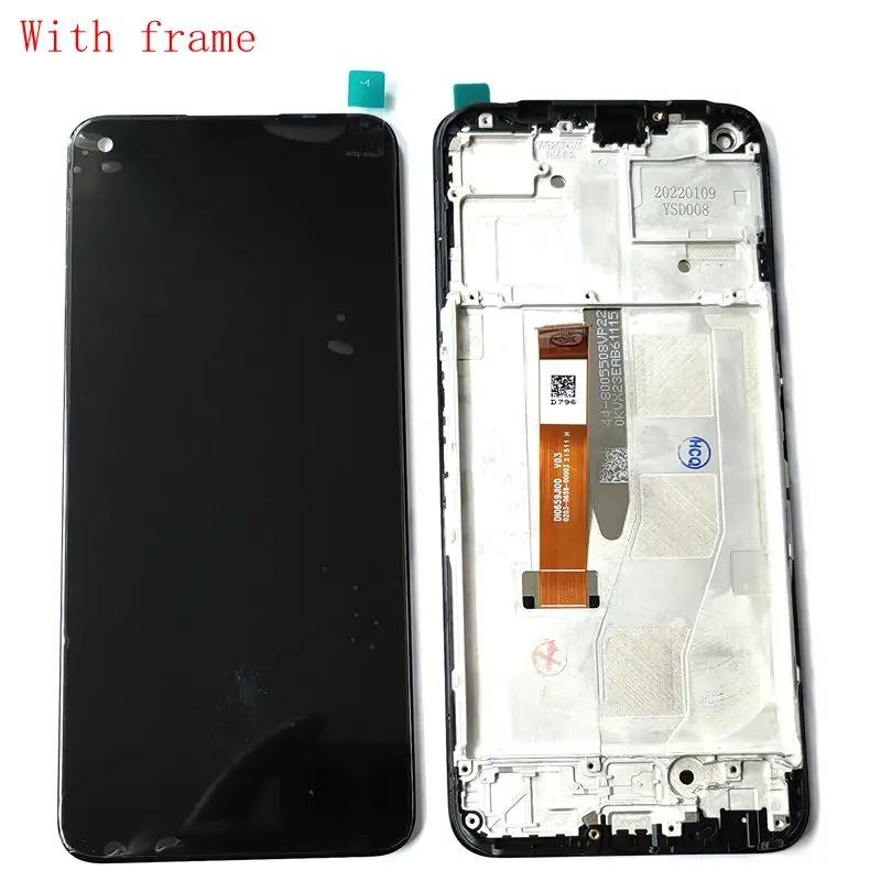 For Realme 9 pro RMX3471 RMX3472 LCD Screen Display Touch Screen Digitizer Frame real me 9pro 5g Parts