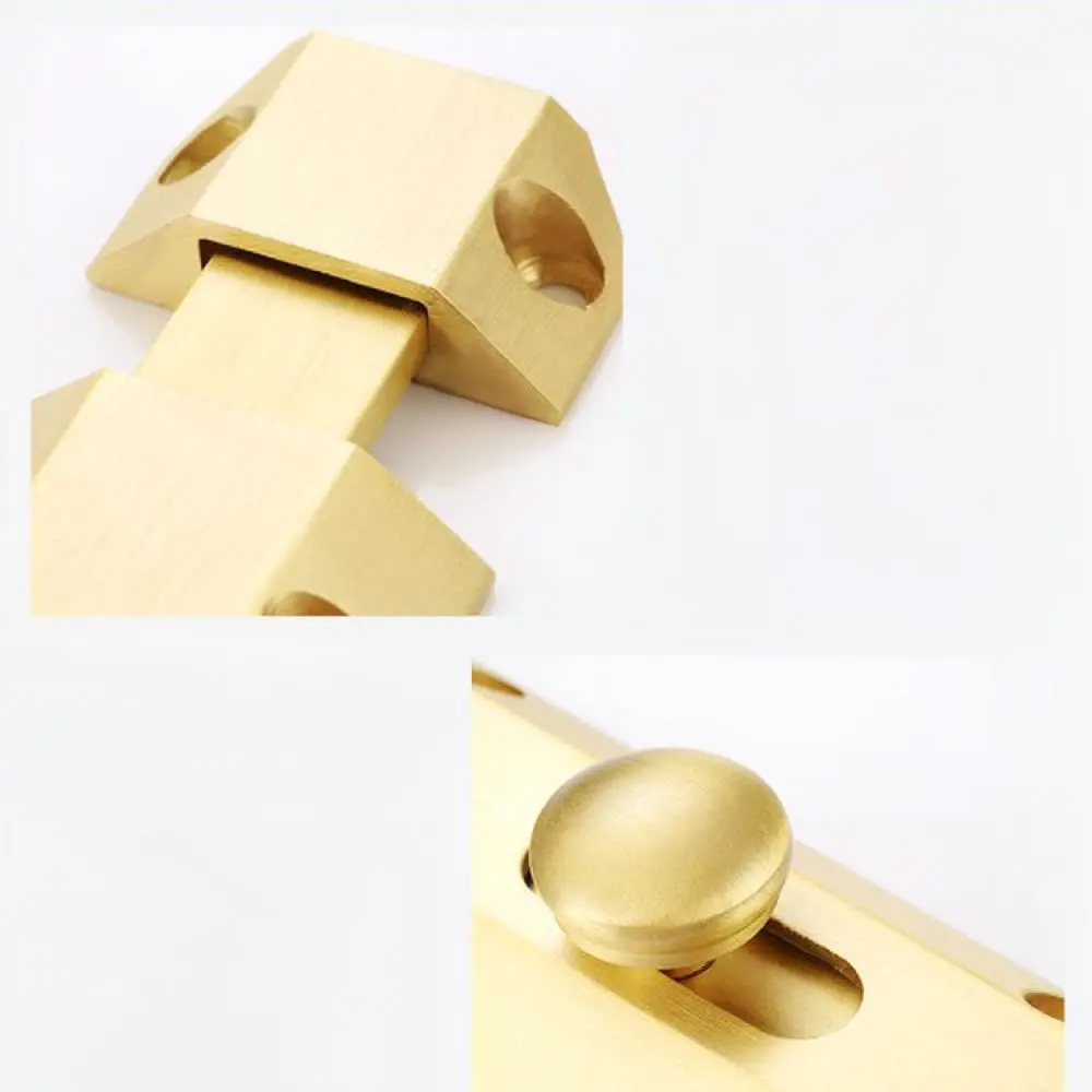 Solid Brass Butterfly Door Latch Bolt For For Yaxin Modern Interior Gate Hardware Security Lock Surface Mounted Catch