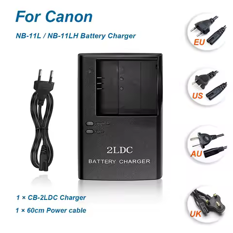 CB-2LDC 2LDE 2LFE Camera Battery Charger For Canon SX400 IS, SX410 IS, SX412 IS, SX420 IS,90F,100F Lithium Battery NB-11L NB11LH