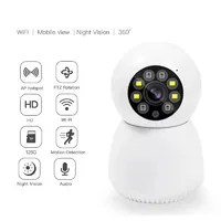 SnowMan WIFI IP Camera Smart Home Surveillance Camera Automatic Tracking Security Protection Indoor WiFi Wireless Baby Monitor