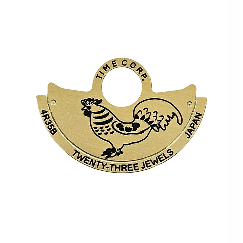 모드 골든 NH35 NH36 무브먼트 해머 로터 메탈 패치 NH34 4R35 4R36 NH35 NH36 무브먼트 SKX007 SRPD 시계 무브먼트 수리 부품