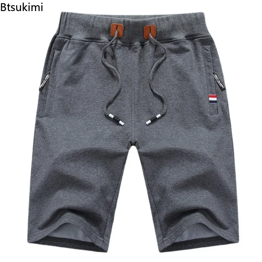 New Plus Size 6XL 7XL Men\'s Summer Shorts Cotton Casual Soft Men Black Homme Classic Brand Clothing Beach Shorts Male Sweatpants