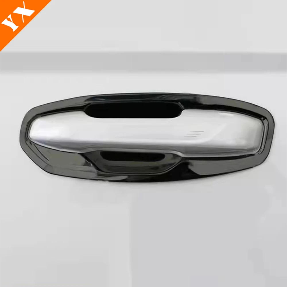 For Faw Bestune t99 Accessories 2023 2024 Stainless Car Side Door Knob Protector Door Handle Frame Anti Scratch Cover Trim