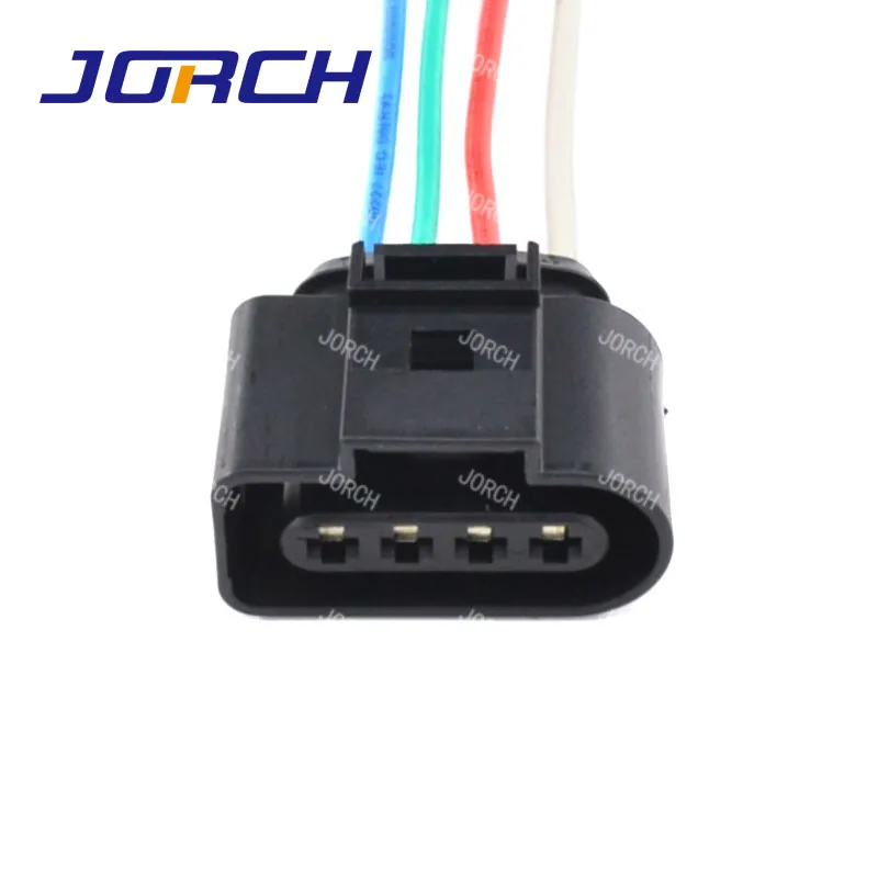 4 Pin 3.5mm Waterproof Auto Wire Harness Connector 4B0973724 Lgnition Coil Extension Adapter Plug 1J0973724 for VW