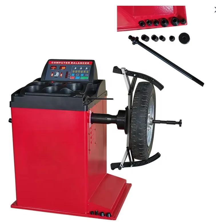 Automotive Maintenance Equipment Dynamic Balancing Machine for Tire Wheel Alignment Dynamic Balancing Instrument for Optimal Car