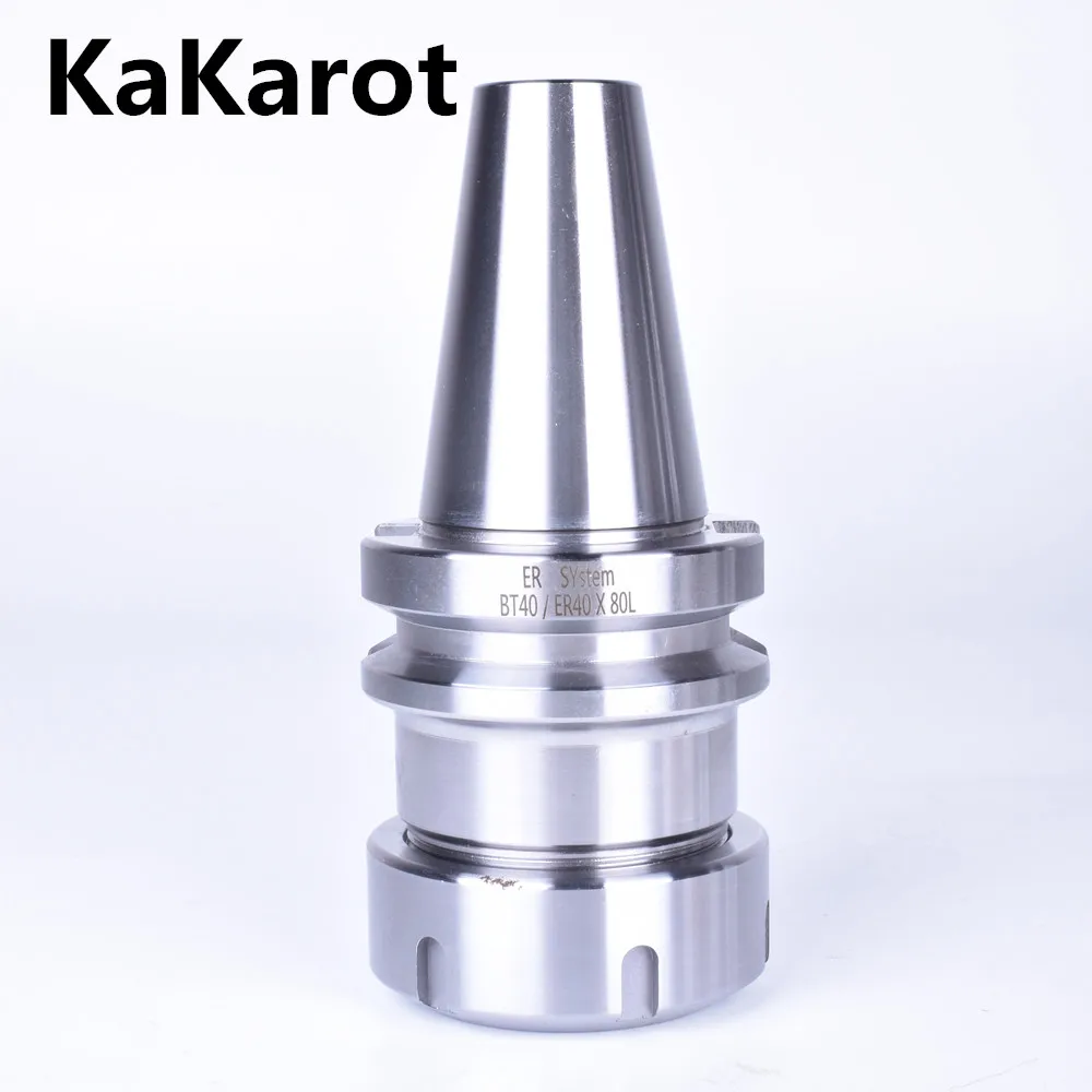 KaKarot BT30 BT40 BT50 أسطوانة معدنية تشاك بدون مفتاح ER16 ER20 ER25 ER32 ER40 ل CNC مركز بالقطع المغزل قاطعة المطحنة
