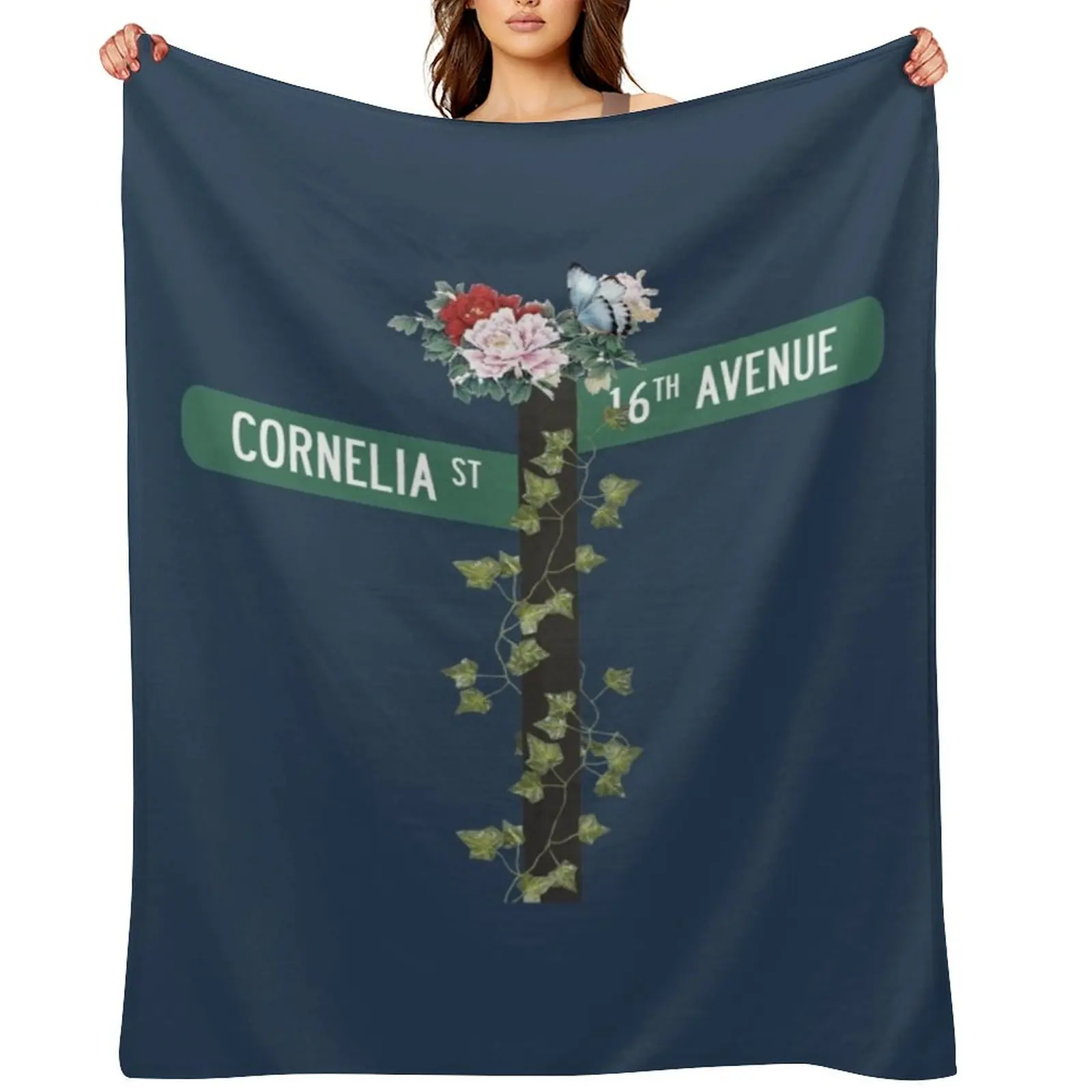 

Cornelia Street Throw Blanket Fashion Sofas Camping Blankets For Sofas decorative Blankets