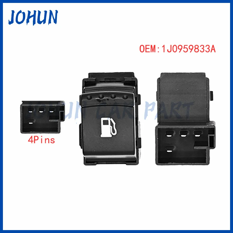 1J0959833A Rear Trunk Release Switch Door Release Switch Button For VW Jetta Bora Golf Mk4 Passat B5 1998 1999 2000 2001-2005