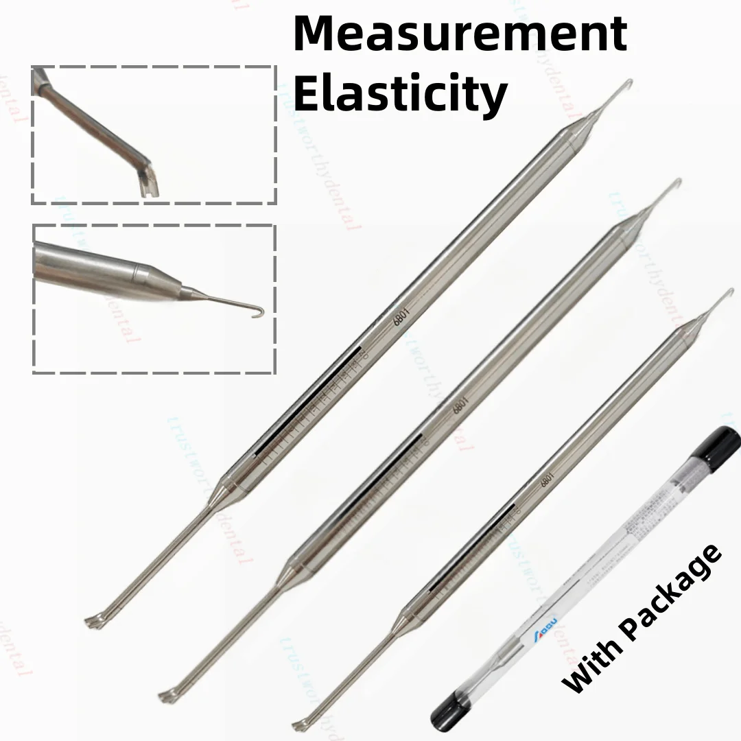 Dental Force Gauge Tension Meter Orthodontic Elastics Measurement Elasticity