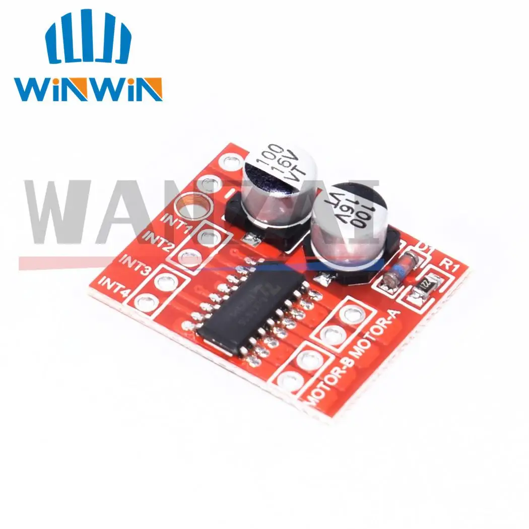 MX1508 DC Motor Driver Module DC 2V-10V 1.5A 2-Way PWM Speed Dual H-Bridge Stepper Motor Driver L298N