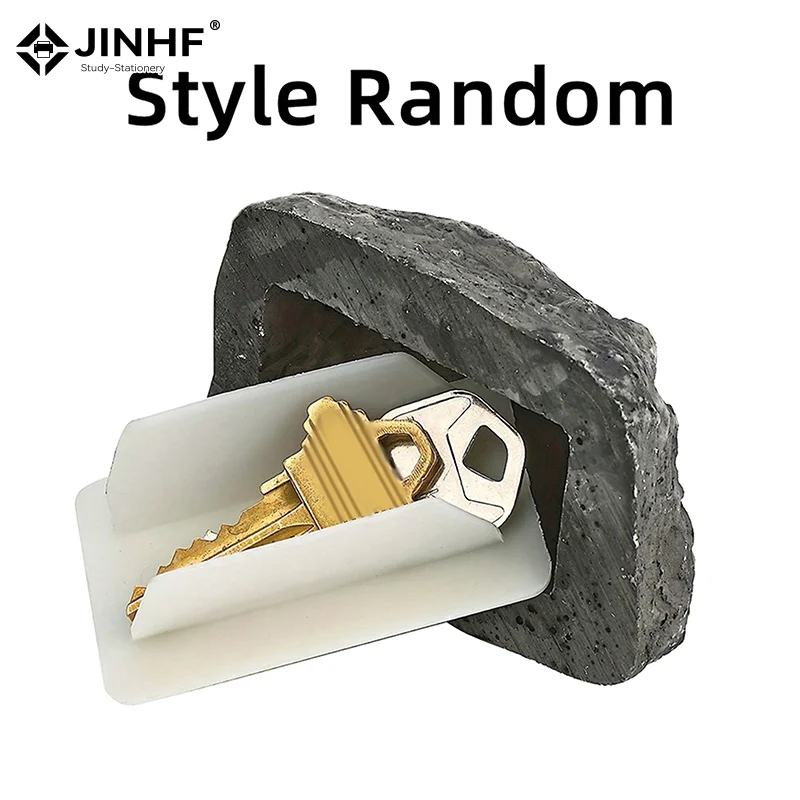 

Коробка для ключей из искусственного камня, имитация камня, водонепроницаемый уличный сейф для скрытого хранения ключей