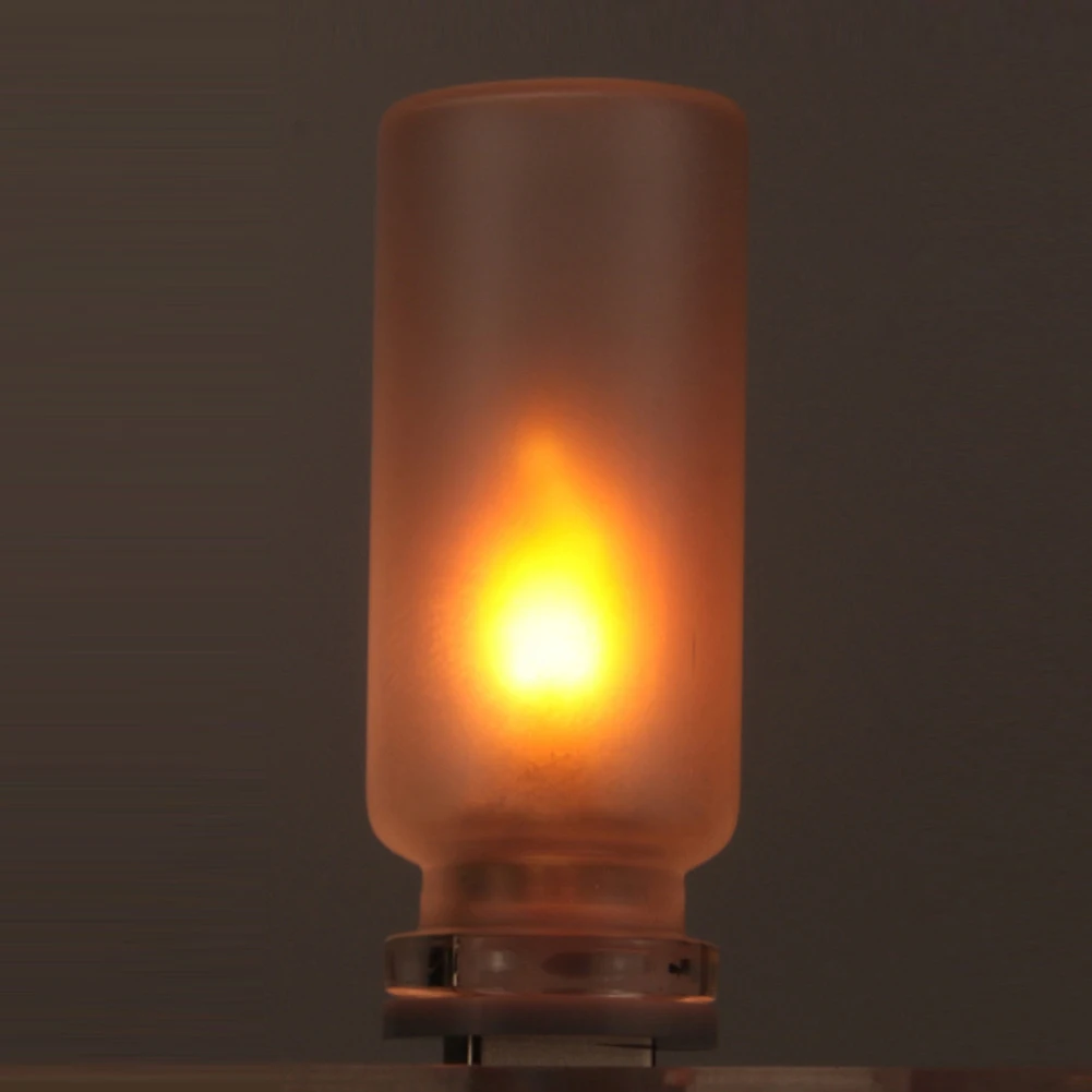 5V USB Led Flash Candele Lampadina Decorazione di interni per auto Luce Lampada ambientale per auto Luce notturna per la decorazione dell'auto domestica delle vacanze