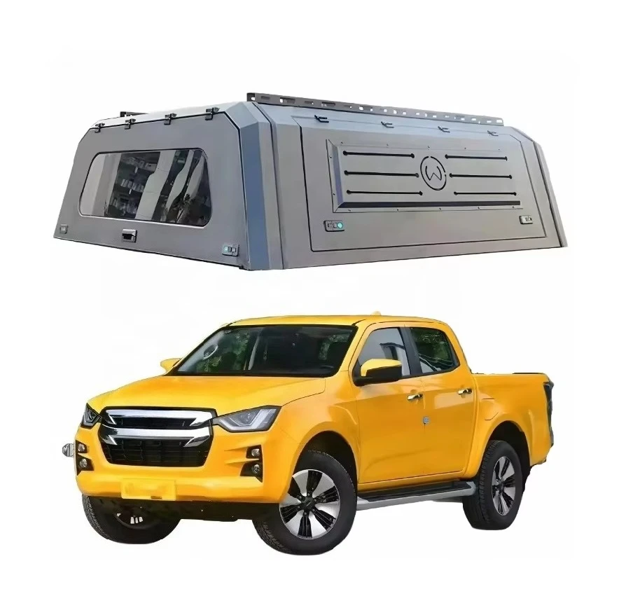 

Customized Truck Canopy Aluminum Alloy Waterproof Pickup Anti Theft Hardtop Canopy for Gladiator GWM Sahar JMC Vigus 5 Plus