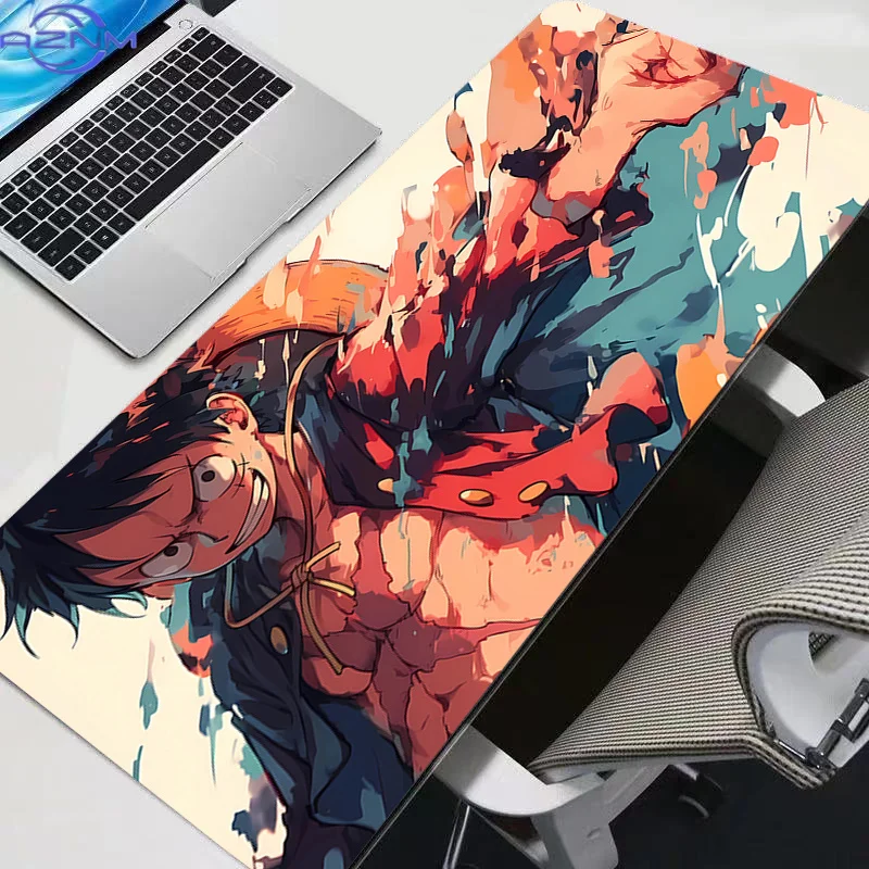 Mouse Pad Gaming Accessories One Piece Luffy Computer Keyboard Gamer Designed Specifically For e-sports Games Mousepad