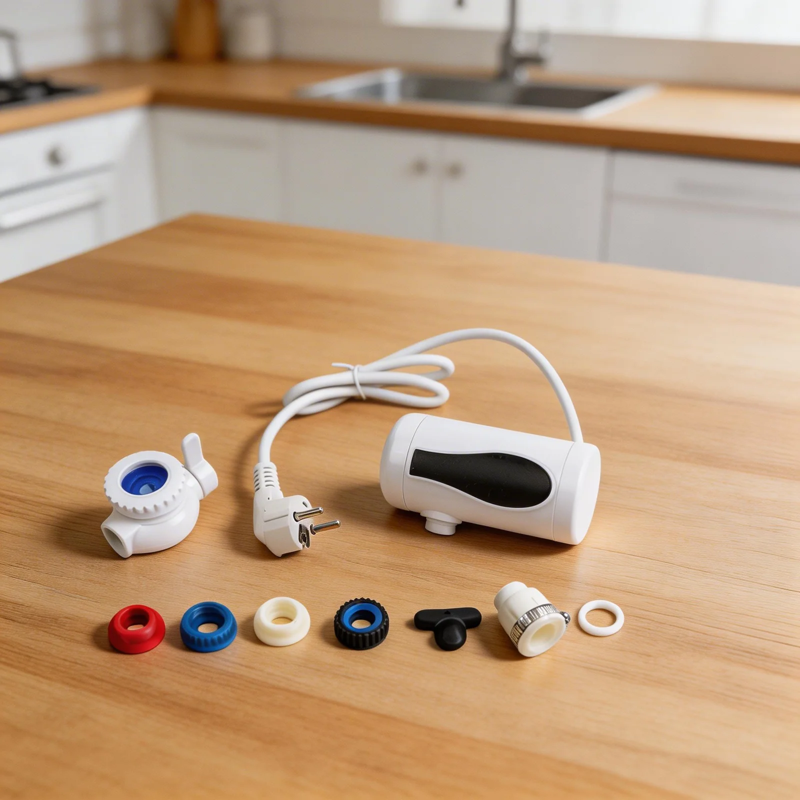 

Convenient Daily Usage 3-Second Heating Easy Setup 150 130mm Energy Efficient Fast Hot Water Access Home Kitchen Appliance