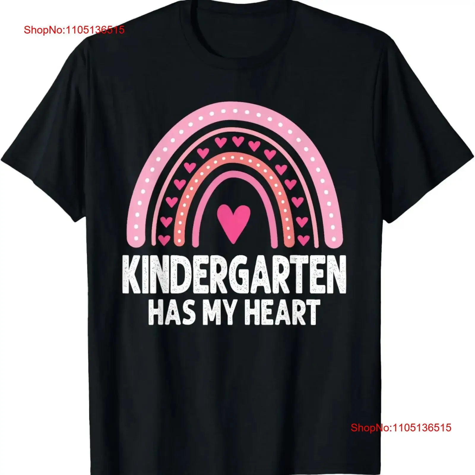 

Радужная футболка учителя на День святого Валентина для детского сада Has My Heart, винтажный потертый топ для повседневной носки, растягивающаяся мужская футболка унисекс