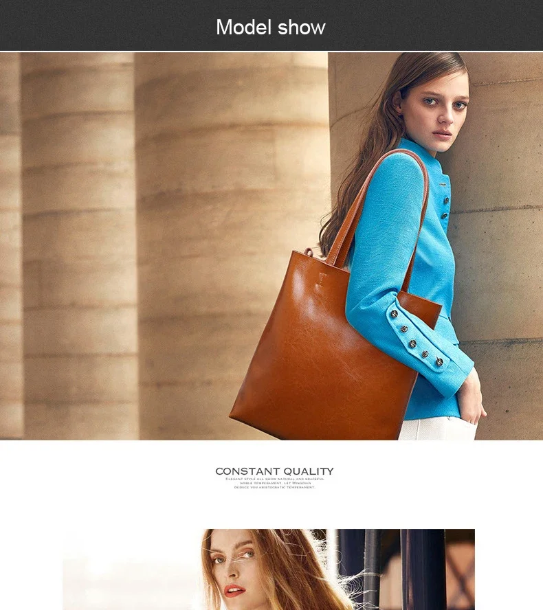 2024 büro Hand Schulter Taschen Für Frauen Tote Kuh Leder Tasche Damen Echtes Leder Handtaschen Große Frauen Tasche Große Vintage Weibliche – Detail 10
