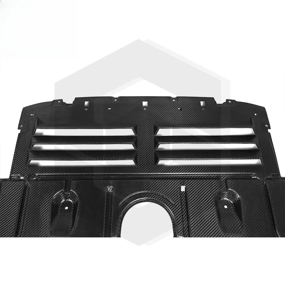 

Dry Carbon Fiber Vented Oil Cooler Guard for BMW G80 G81 M3 G82 G83 M4 G87 M2 Lower Guard Plate Oil Cooler Skid Plate SC Style