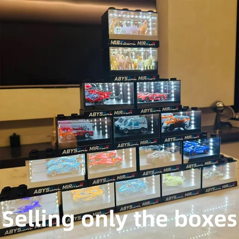 2026 New Car Model Display Box with Deep Mirror 3D Visual LED Sound…