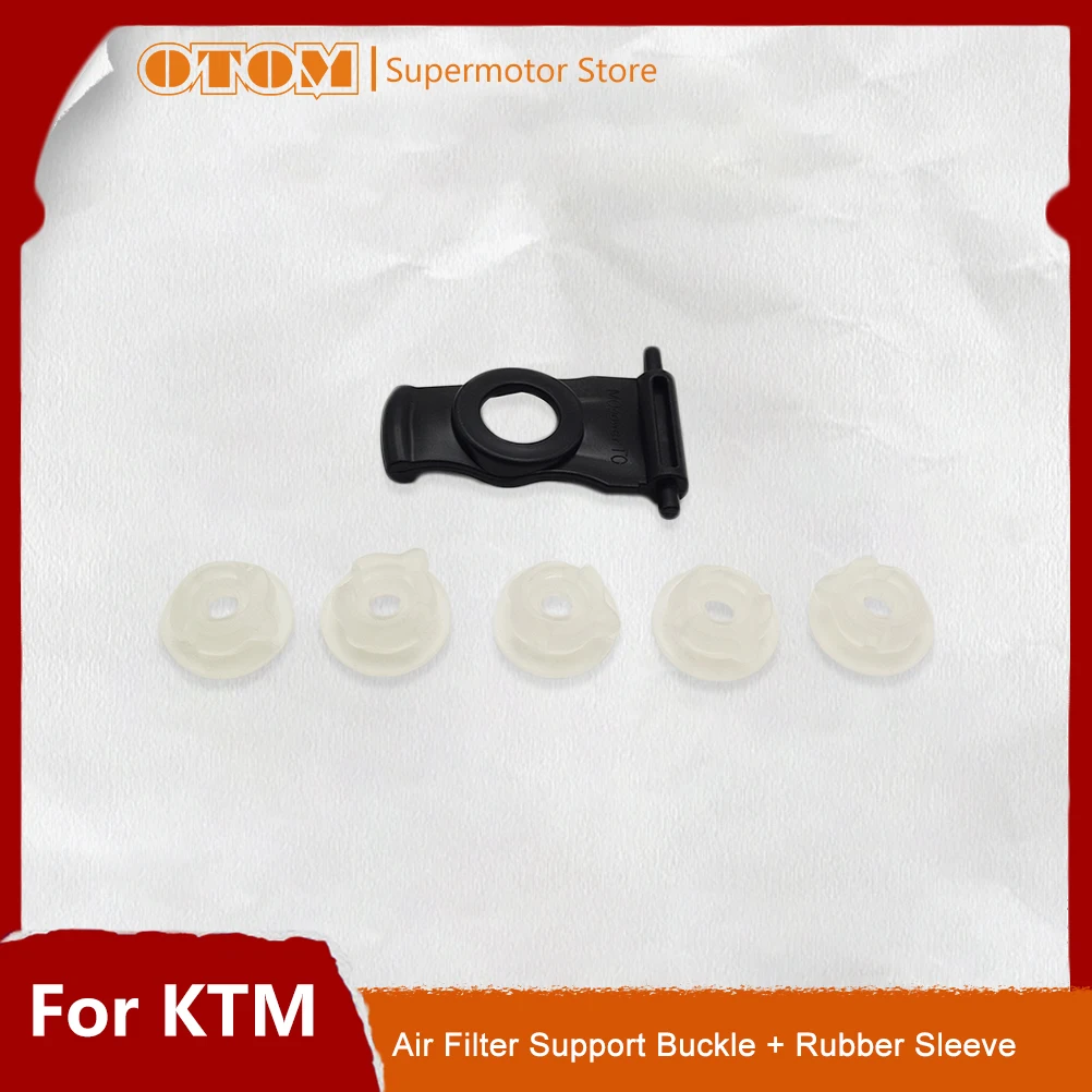 

OTOM Motorcycle New Air Filter Support Buckle Holding Bracket Quick Release Rubber Grommet Pad For KTM HUSQVARNA GASGAS 250 450