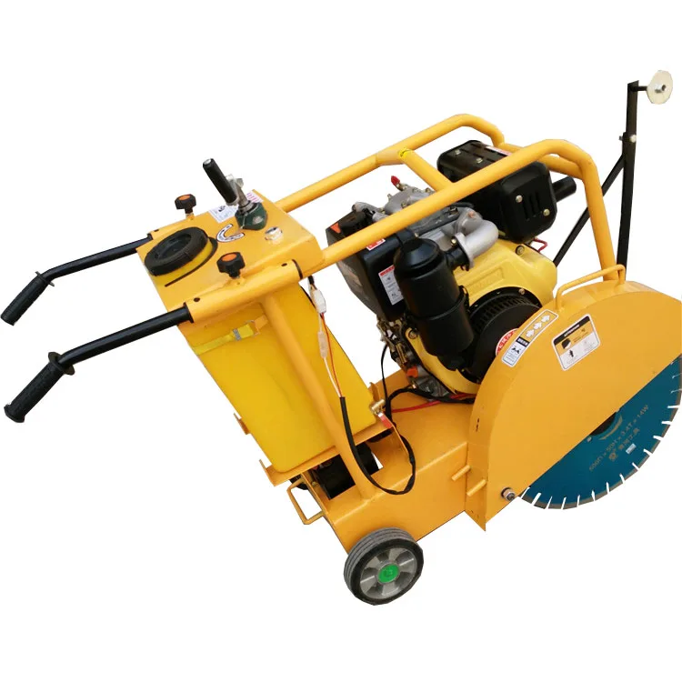 

Cheapest portable walk behind slab reinforced horizontal concrete saw cutting machine with different blades