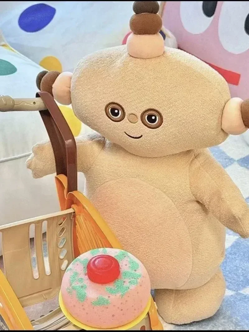 Good Night Makka Pakka Series Miniso Electric Doll Holds A Sponge, Sings, Sits And Claps, Toy Holiday Gift