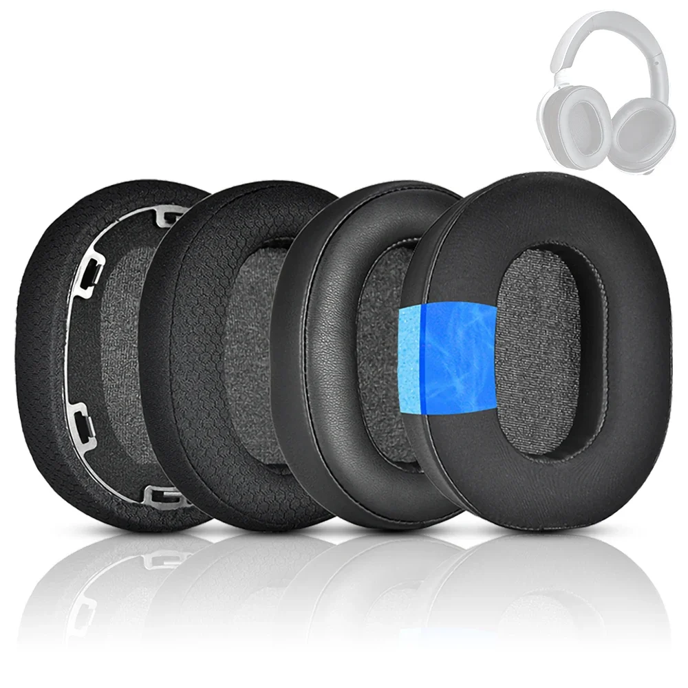 

Replacement Sponge Earmuffs Mesh/leather/ice sensation Ear Pads Compatible with Sony INZONE H5 Headphone Headset