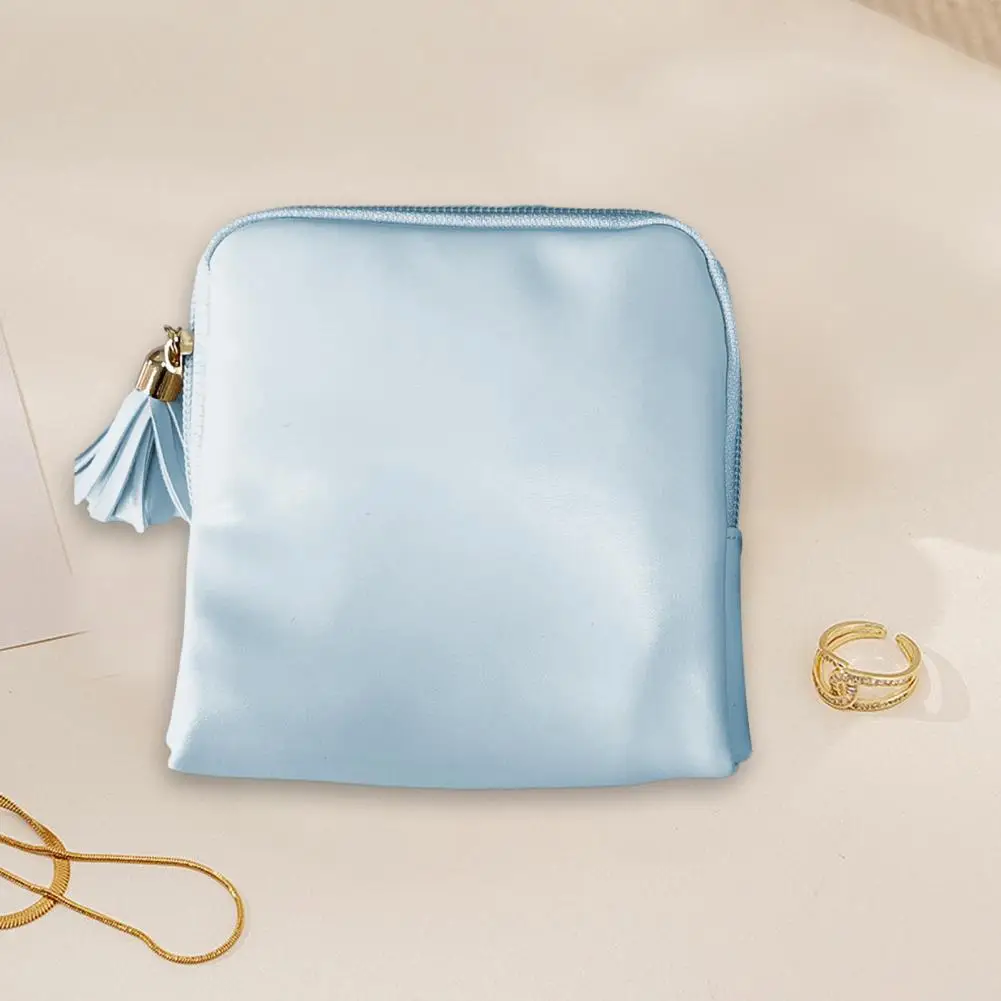 

Маленький футляр для ювелирных изделий, сумка-органайзер для ювелирных изделий, элегантный органайзер для ювелирных изделий из искусственной кожи с бархатной подкладкой, портативный для часов для путешествий