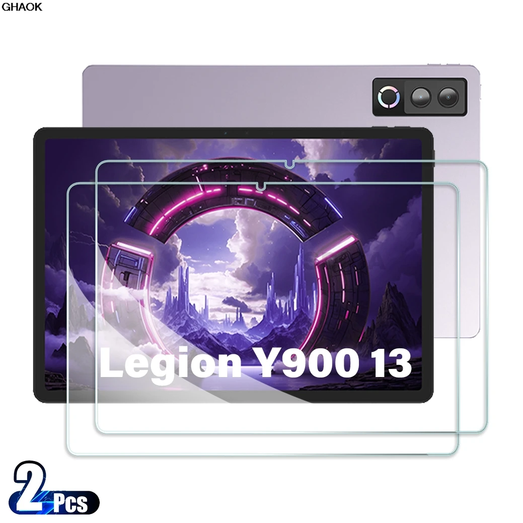 2 個レノボ Legion Y900 13 強化ガラススクリーンプロテクター 13.0 インチタブレットアンチスクラッチ HD 保護フィルム