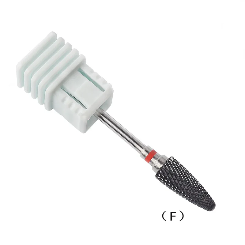 Hot Diamond Nail Drill Bit 3/32 "Rotary Cuticle Burr Manicure cutter accessori per trapano strumenti per Nail Art Mills