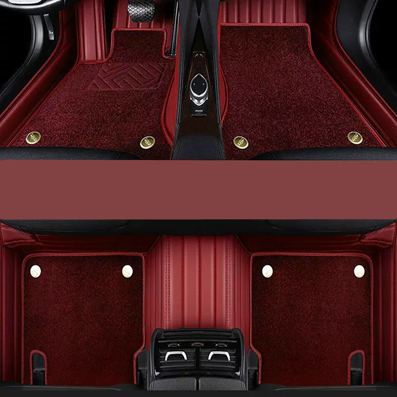 

Custom special car floor mats for Mercedes Benz G Class 350d 400d 500 W464 2025-2019 durable waterproof double layers carpets