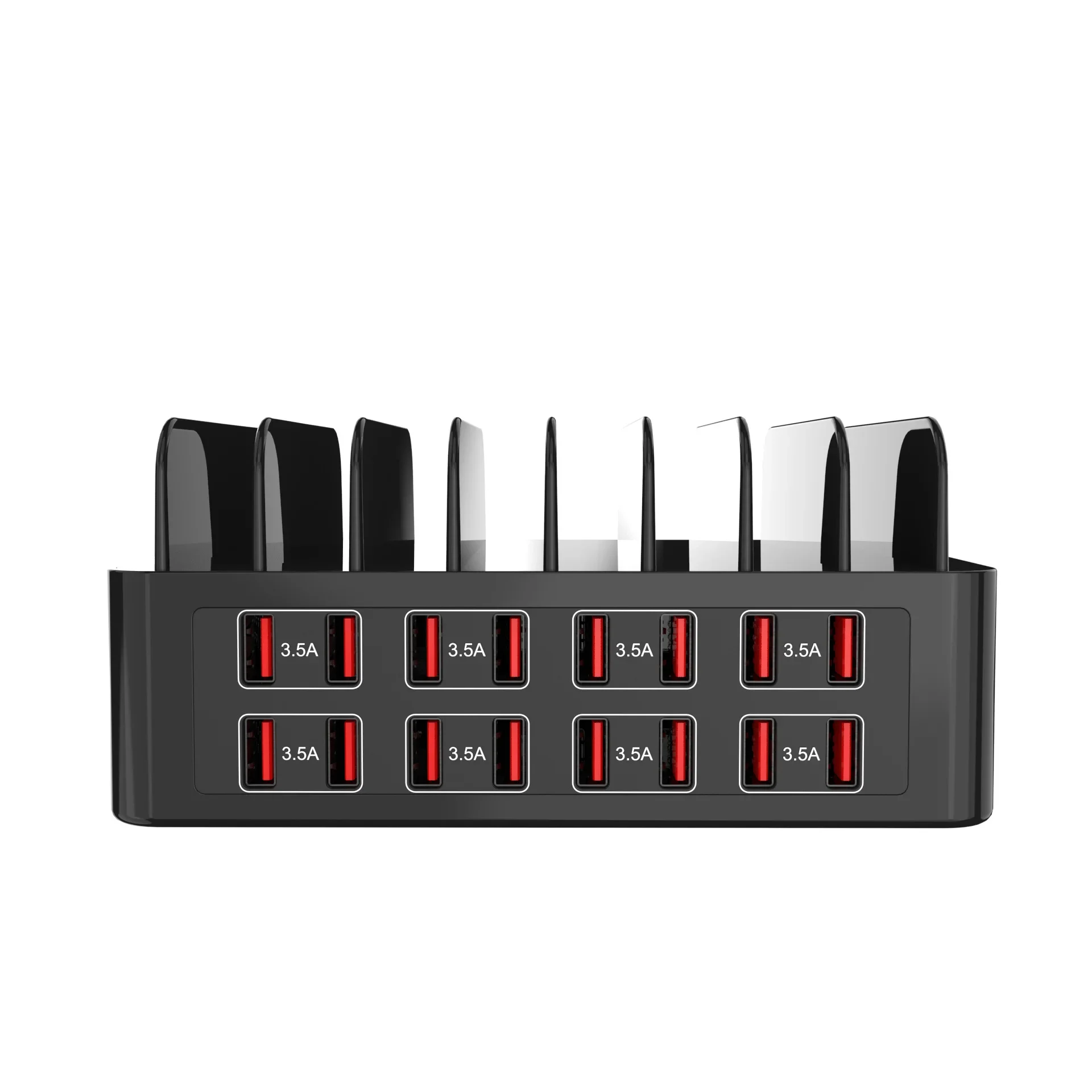 16-Port Bracket Charger 5V2A150W High Power Studio Fast Charger Multi-port Power Strip