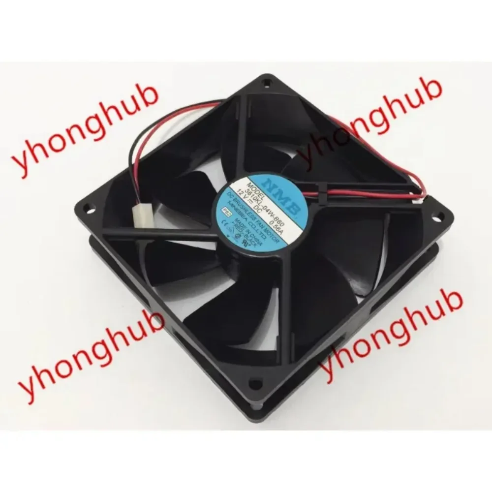 

Вентилятор охлаждения NMB-MAT 3610KL-04W-B60 PS2 DC 12V 0.56A, 2-проводной, 92x92x25 мм