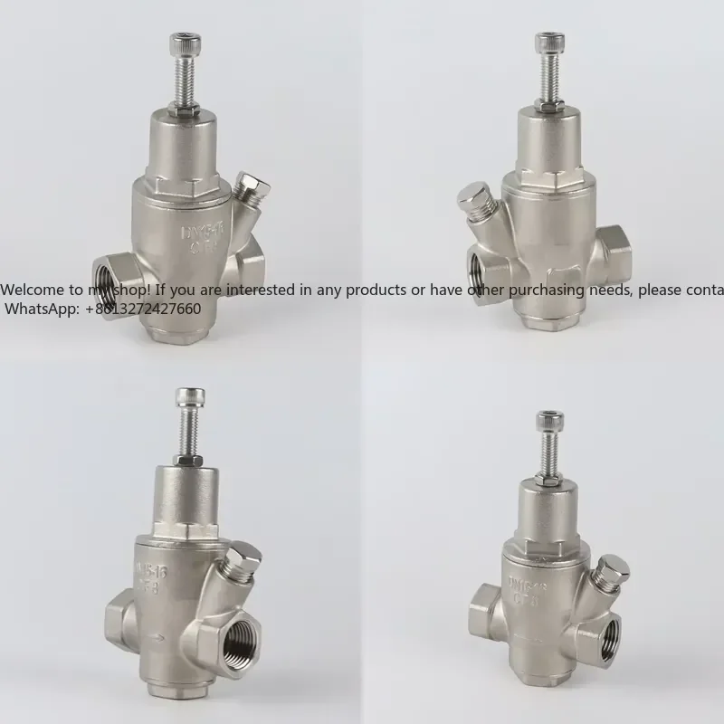 

Factory direct DN15-DN16 adjustable stainless steel PRV pressure reducing valve control structure