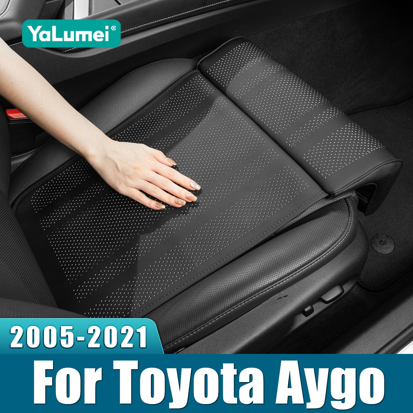 

For Toyota Aygo 2005-2007 2008 2009 2010 2011 2012 2013 2014 2015 2017 2020 2021 Car Seat Leg Support Extension Mat Cushion Pad