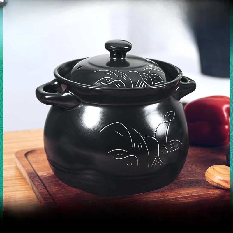 

Casserole stew pot soup making household gas stove special high temperature resistant soup making pot ceramic pot casserole