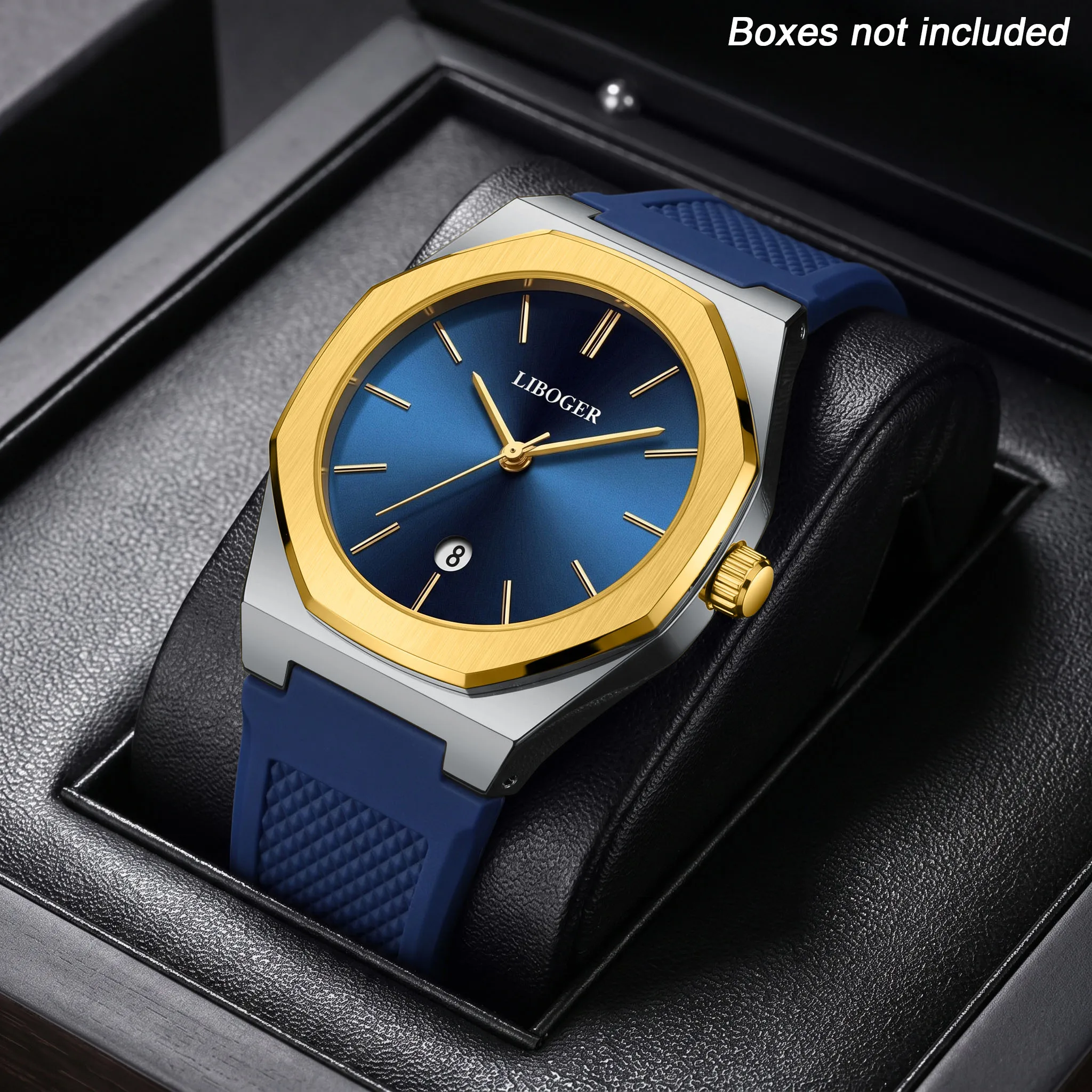 1pc new fashionable and handsome men's quartz watch, quartz movement, suitable for daily and formal occasions, holiday gifts
