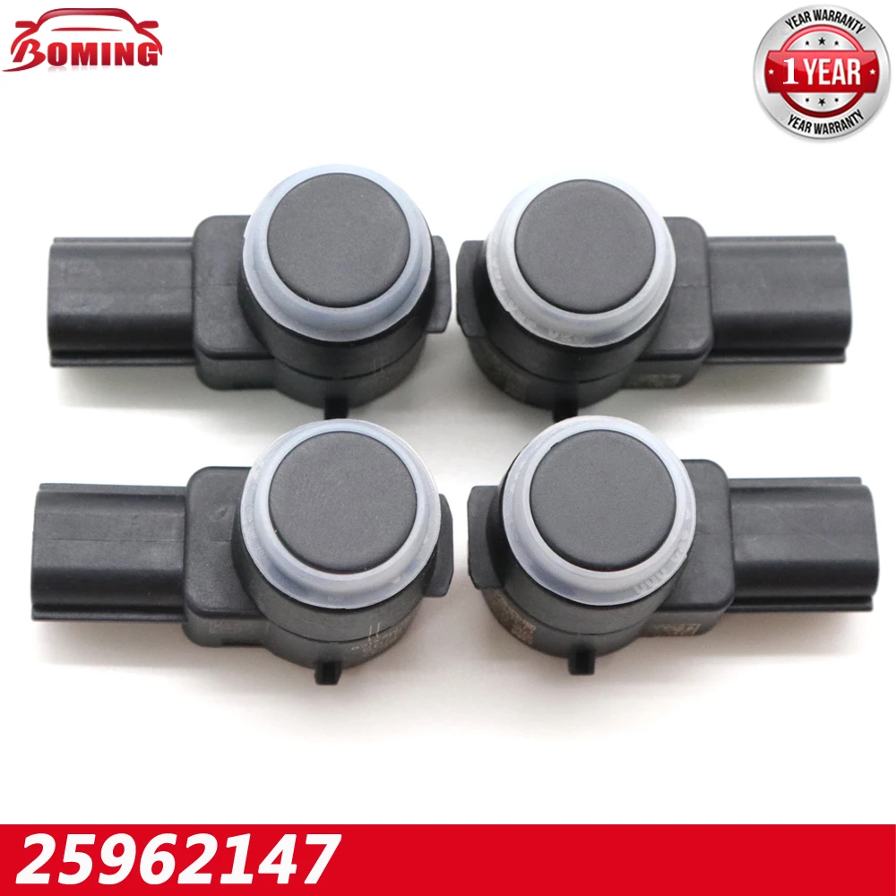 4x 25962147 25961317 5961310 NEW PDC Parking Sensor For Cadillac Escalade Chevrolet Avalanche Silverado Suburban Tahoe GMC Yukon