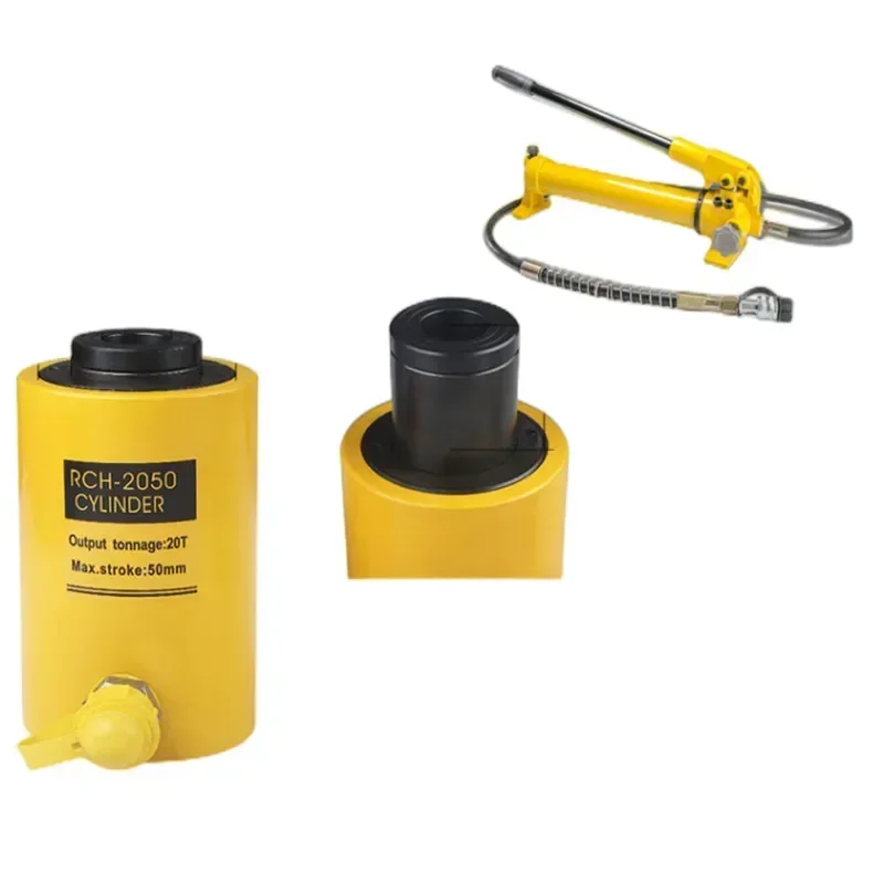 Excellent Separate Hollow Jack Hydraulic Hollow Cylinder Through The Center Vertical Screw Cylinder Transverse Bidirectional
