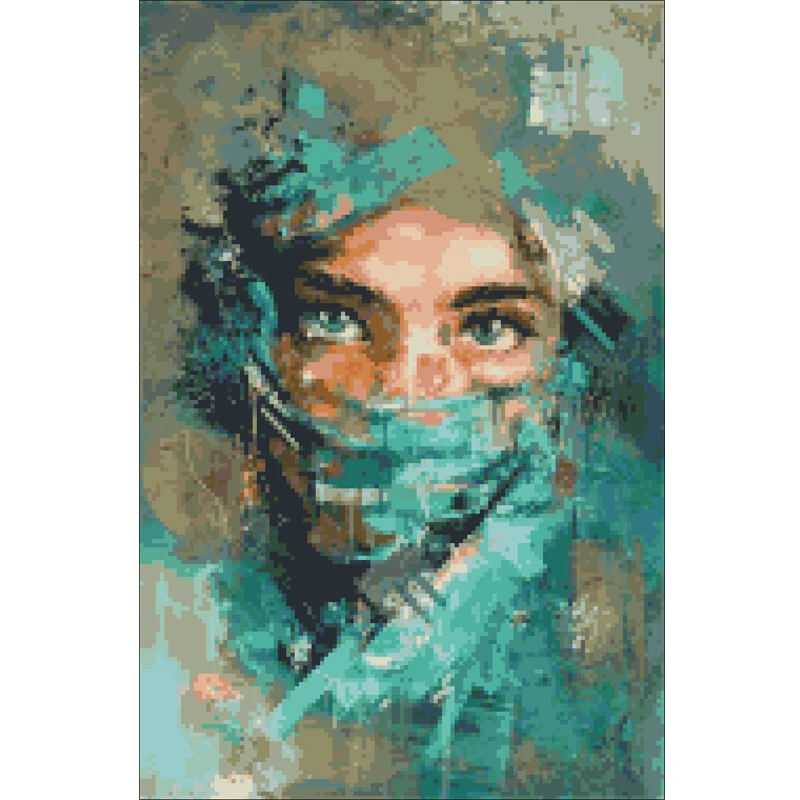 

2025 вышивка крестиком ангел доктор вышивка портрет медсестра набор крестиков 11 карат картина печать холст украшение стены