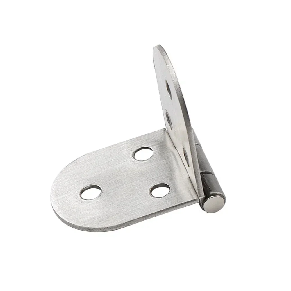 1pcs Folding Table Hinges Self Supporting Flush Mounted 180° Folding Stainless Steel Flap Hinge For Cabinet Furniture