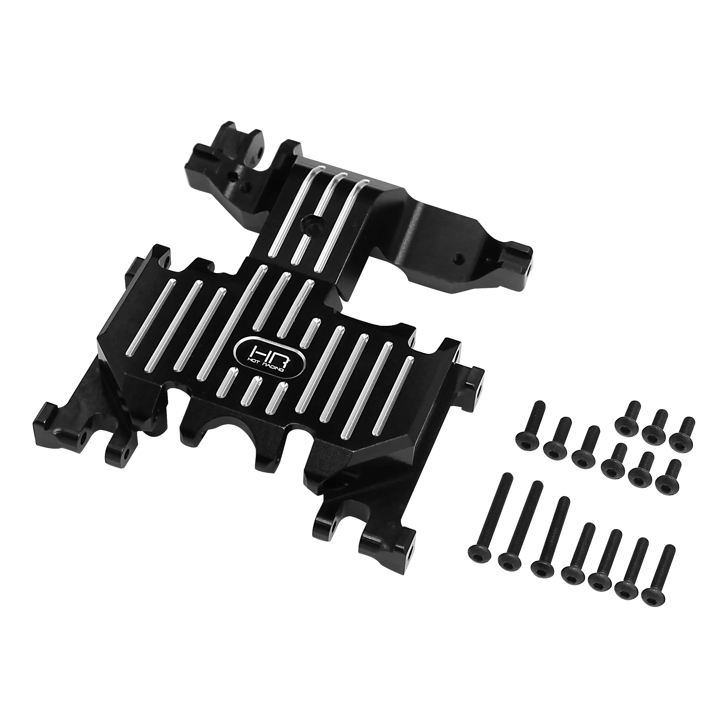 Placa de deslizamiento central de aluminio Hot Racing para 1/10 Traxxas TRX-4