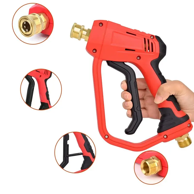 B23B Pressure Washer Short Gun Kit M22x1.5 External Thread Coupler