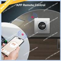 M01K Tuya Zigbee Smart Knob Thermostat Gas Boiler Heating Temperature Controller Works With Alexa Google Home A