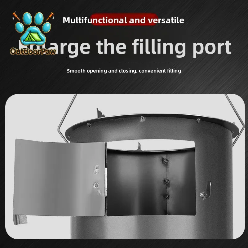 New Portable Charcoal Stove Outdoor Use Suitable for Making Tea and Heating Country Barbecue Multifunctional Model 01